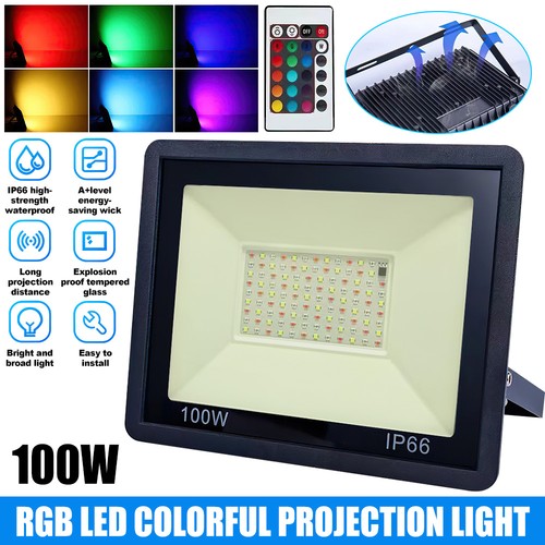 100w rgb led - rgb, light