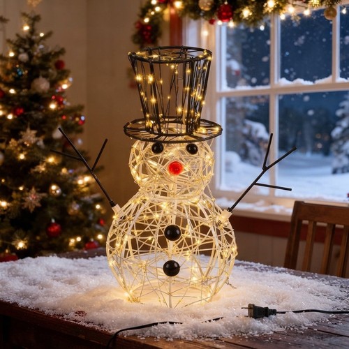 Christmas snowman light - light, 400