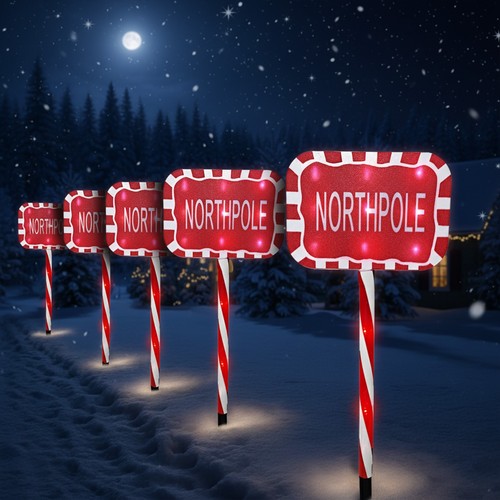 Christmas pathway lights - pathway, 5